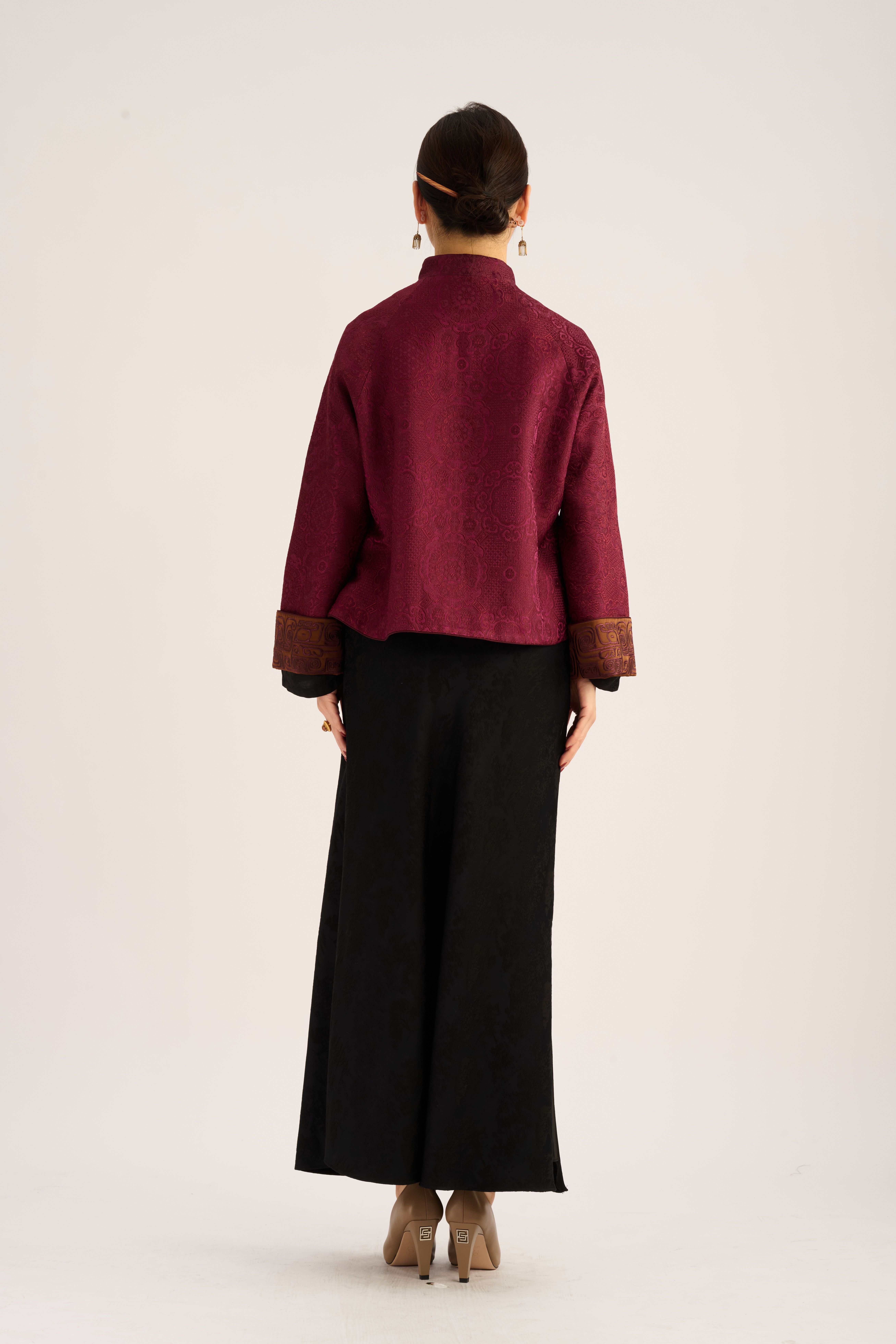 Jiuyan Pattern Blouse