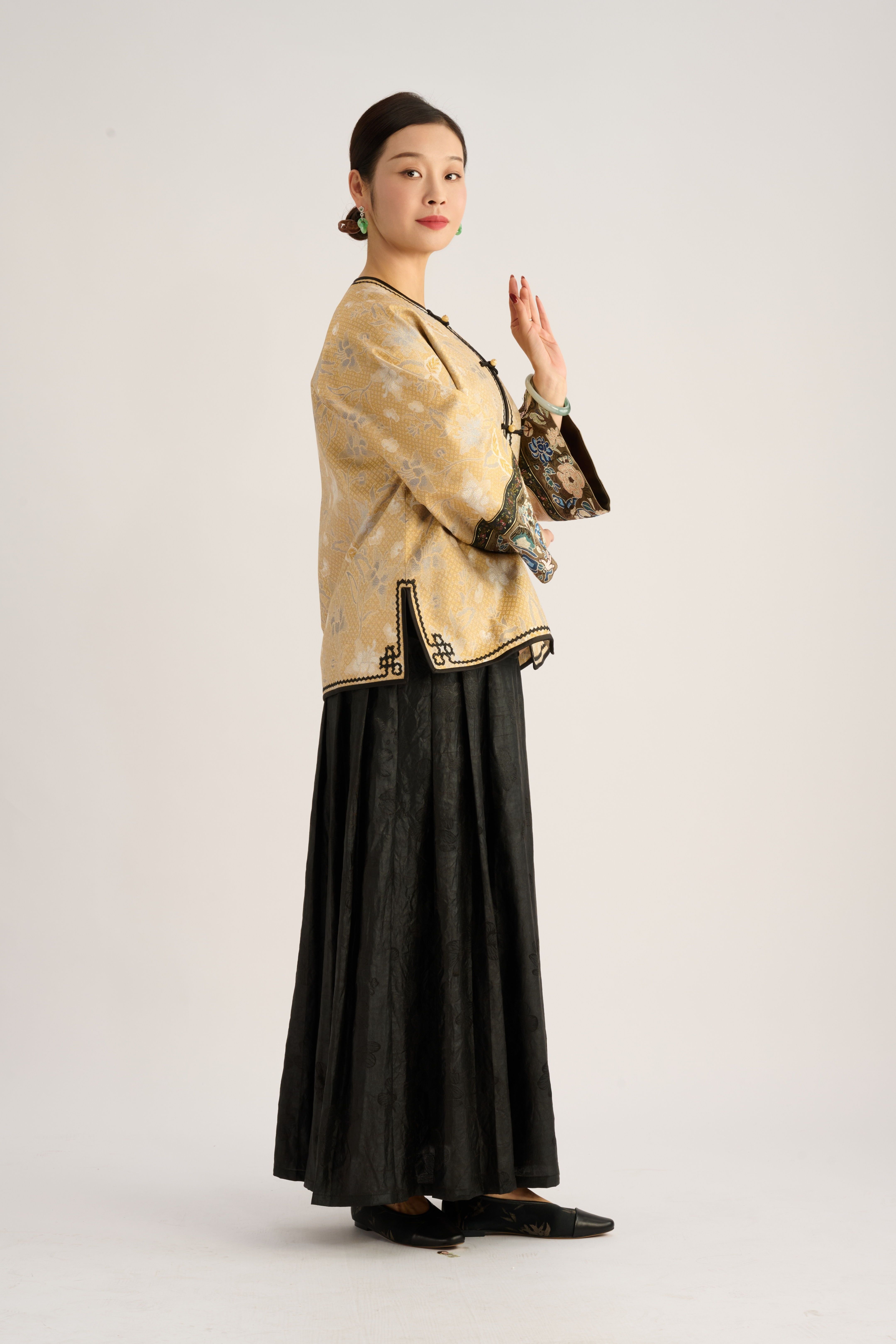 Cujin Pattern Blouse