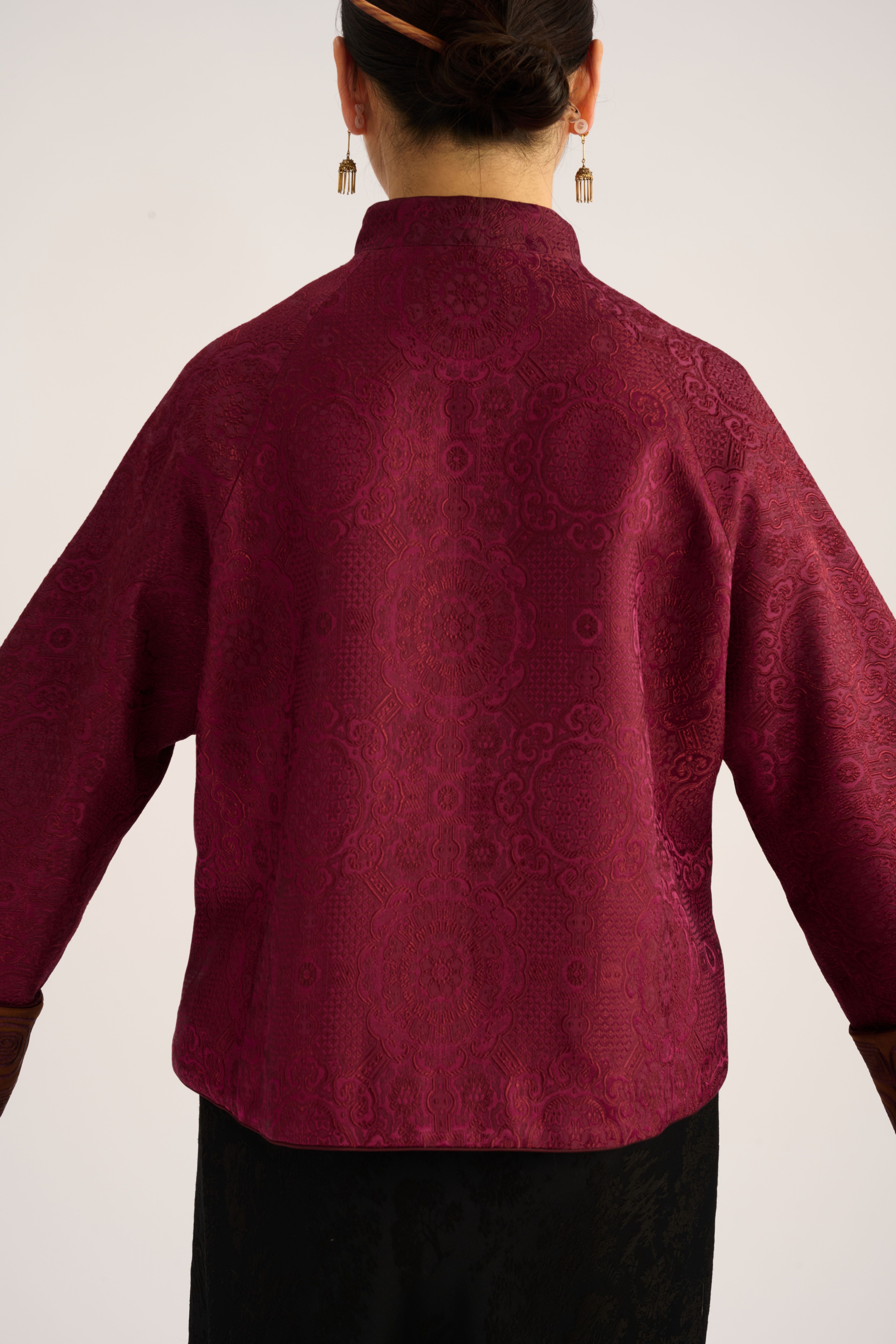 Jiuyan Pattern Blouse