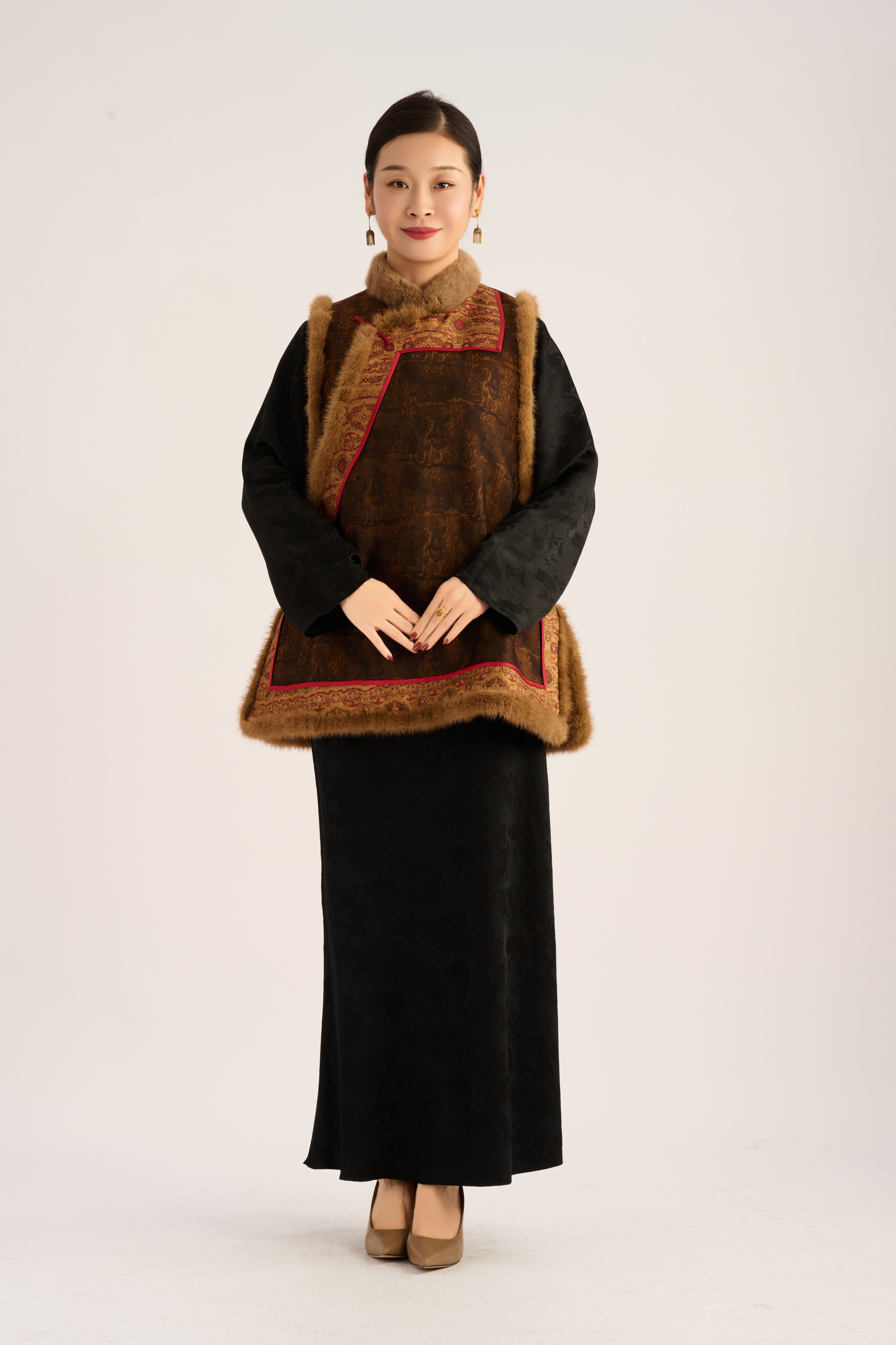 Chenxiang Pattern Vest