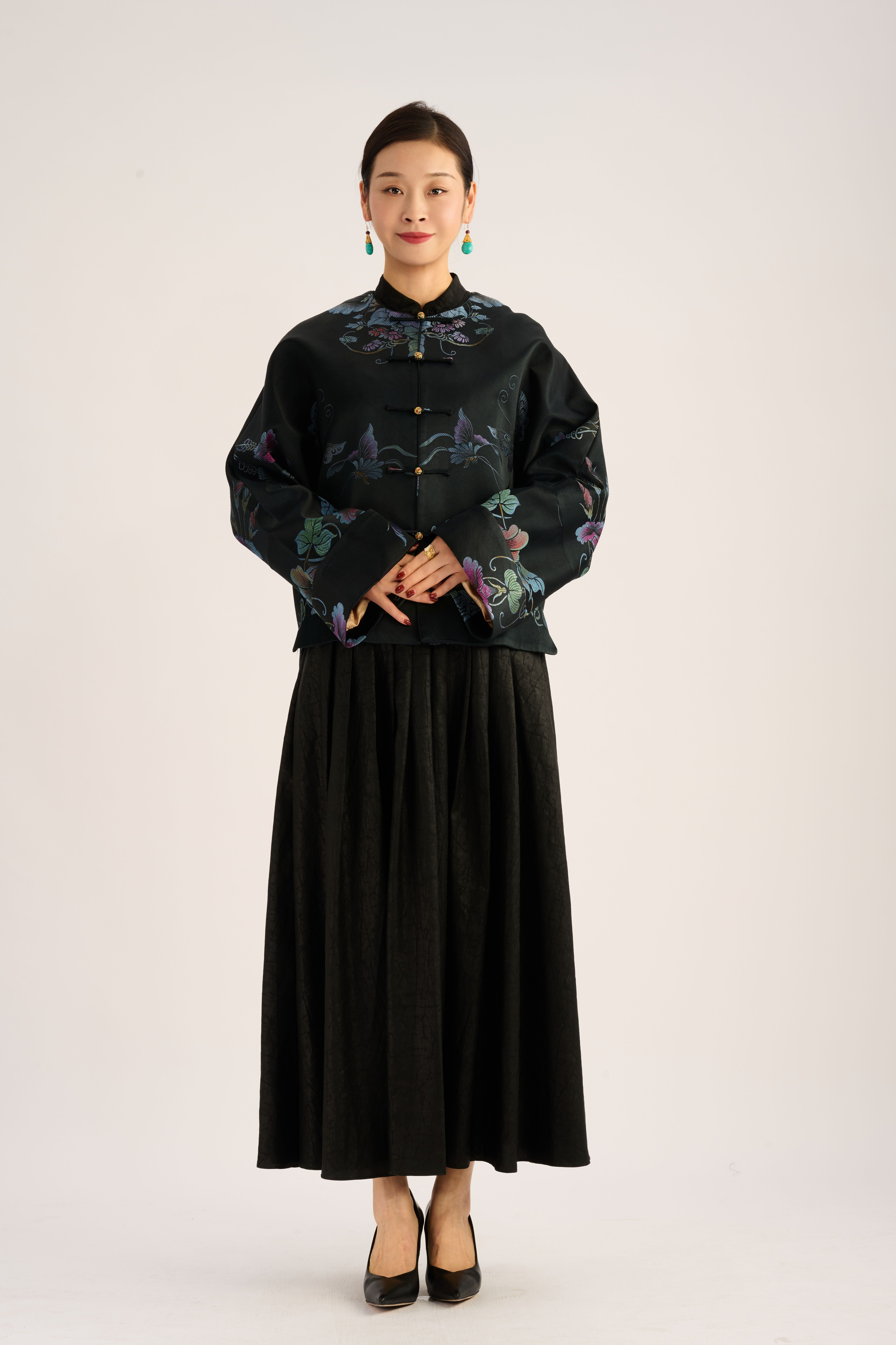 Dielian Pattern Blouse