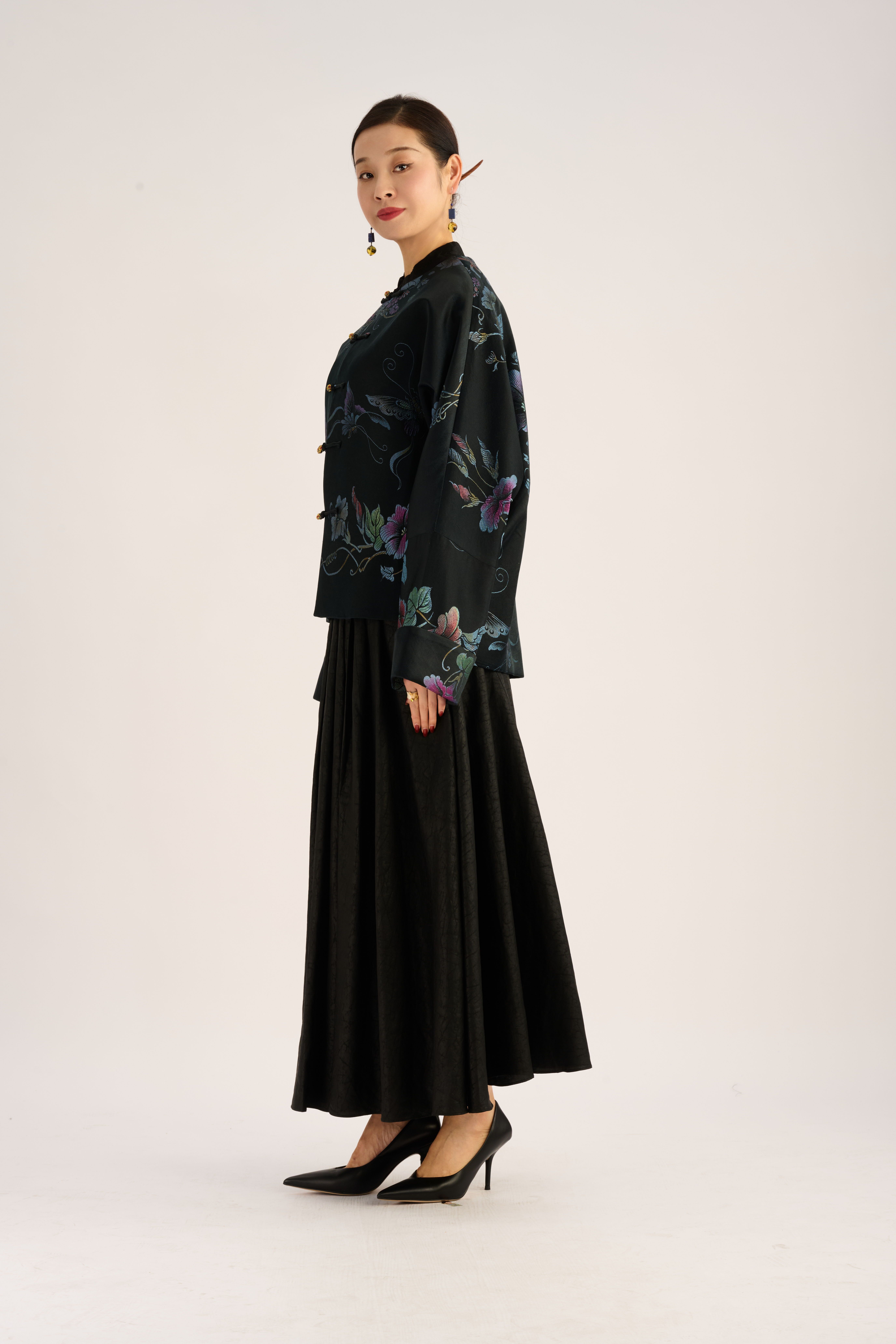 Dielian Pattern Blouse