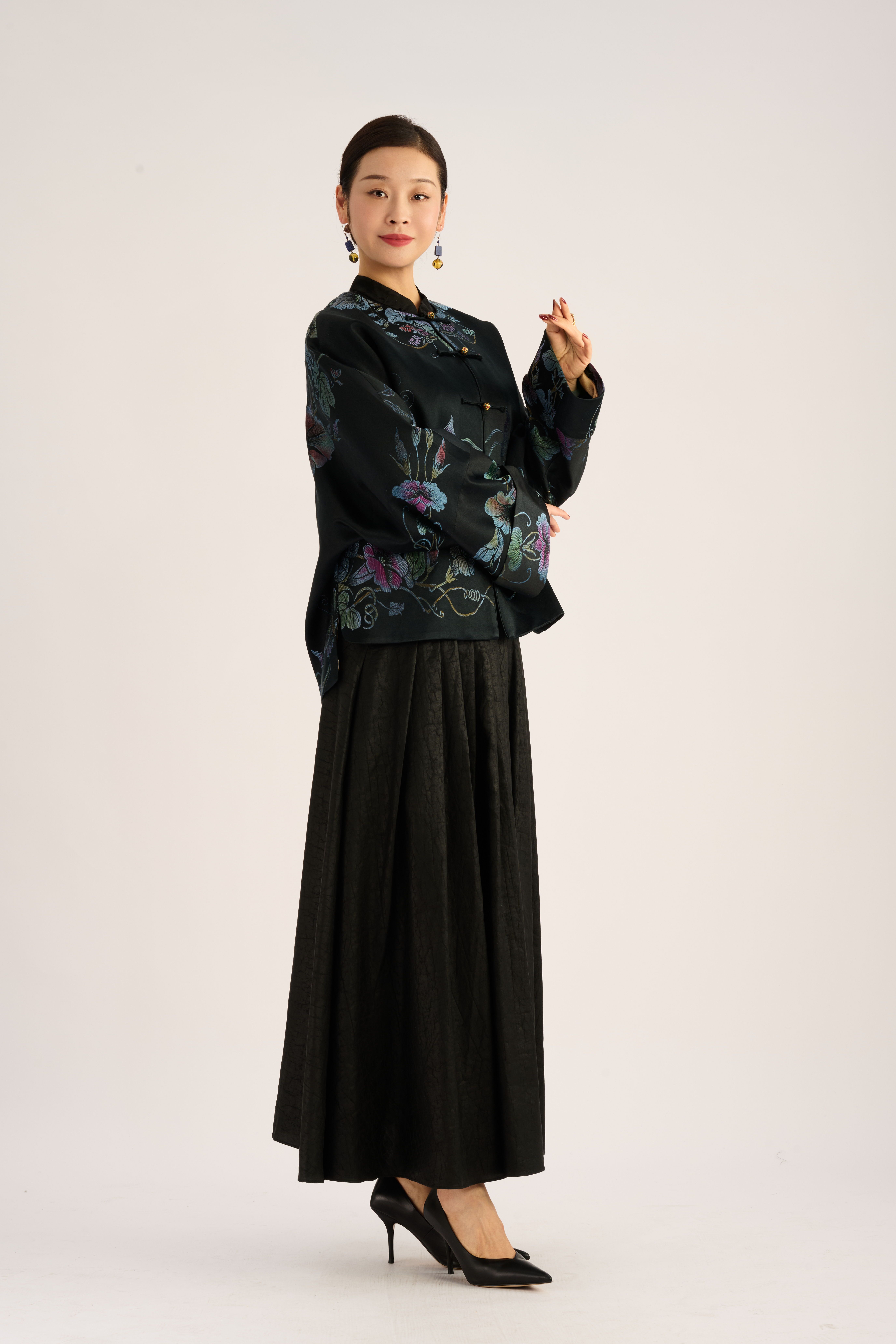 Dielian Pattern Blouse