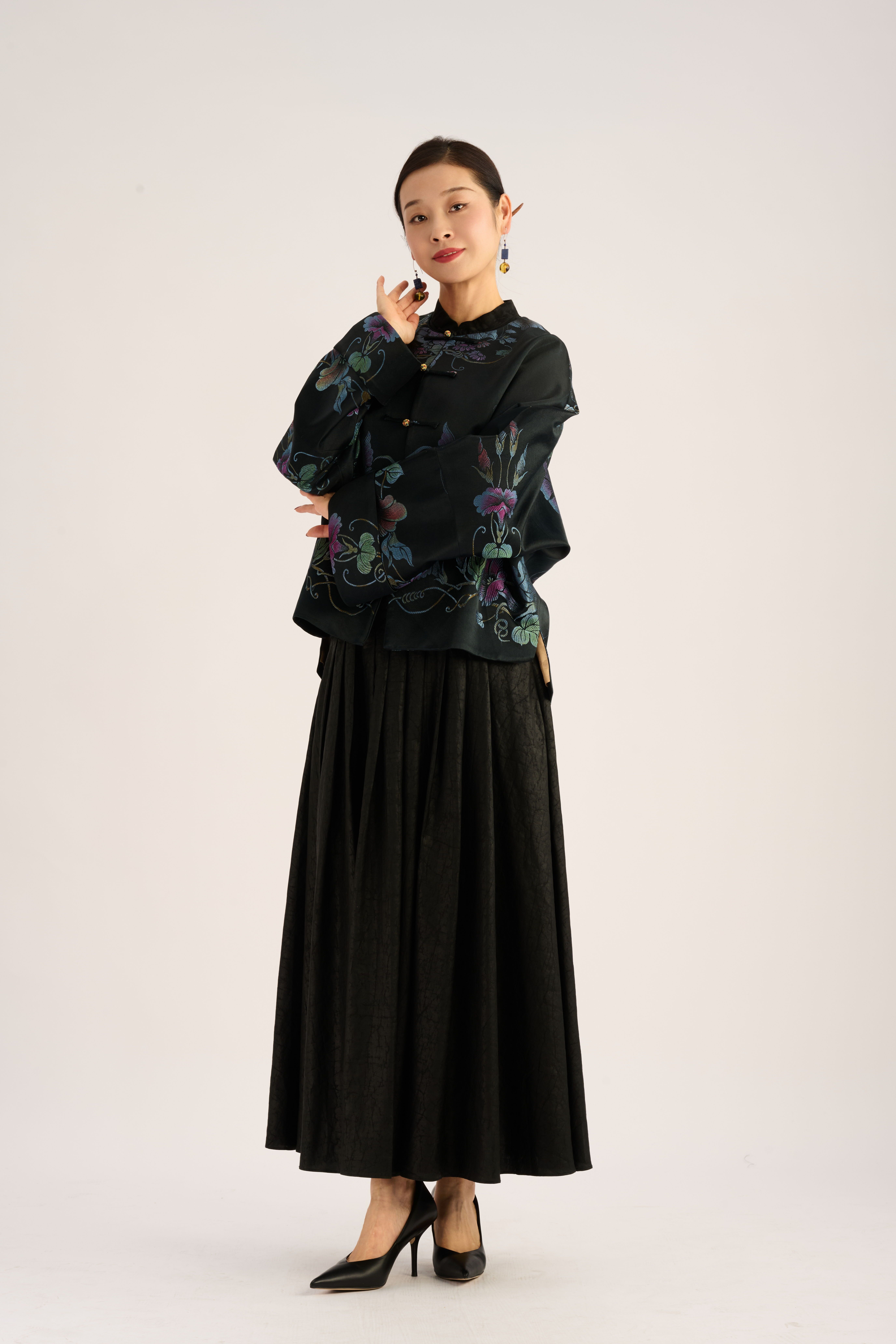 Dielian Pattern Blouse
