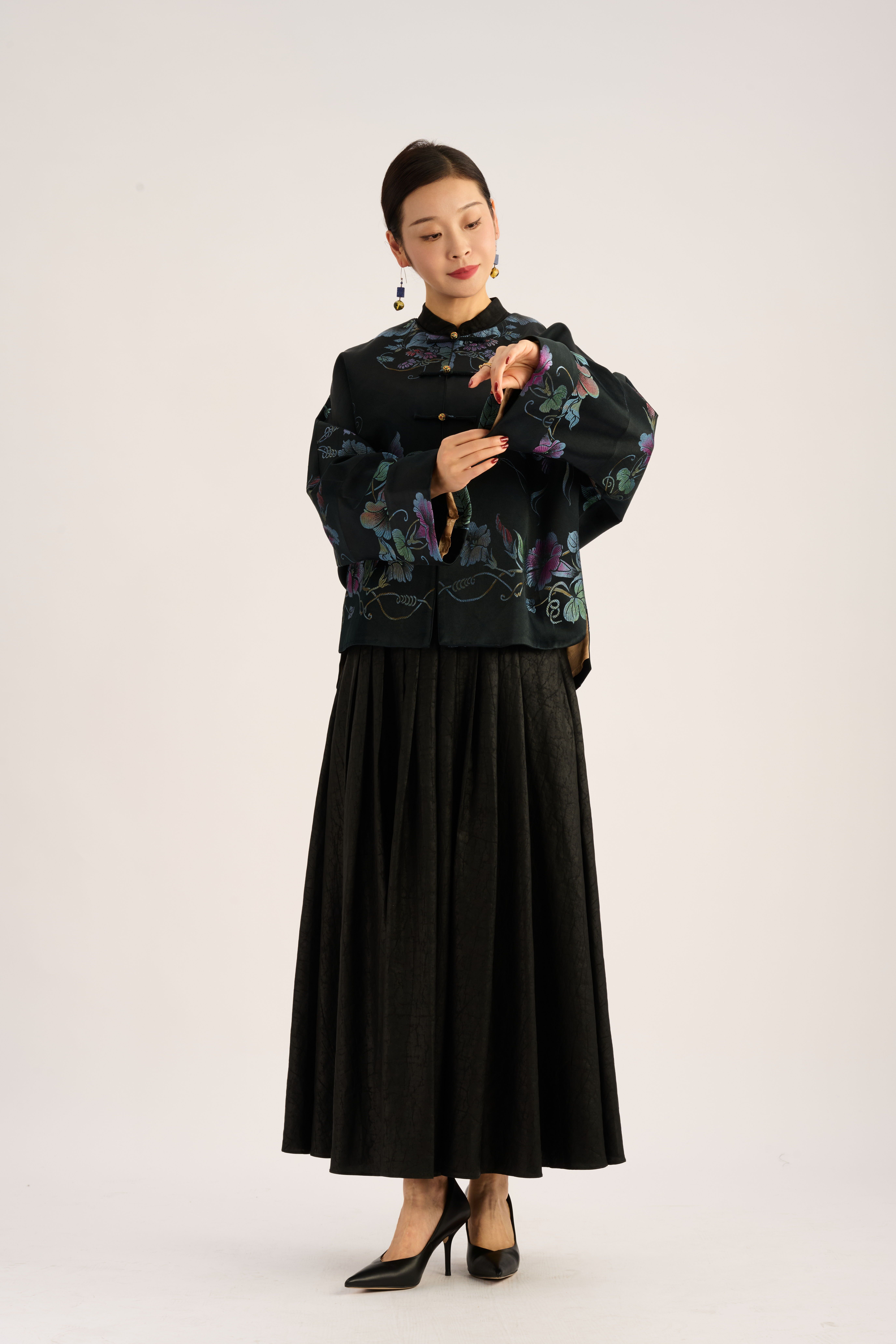 Dielian Pattern Blouse
