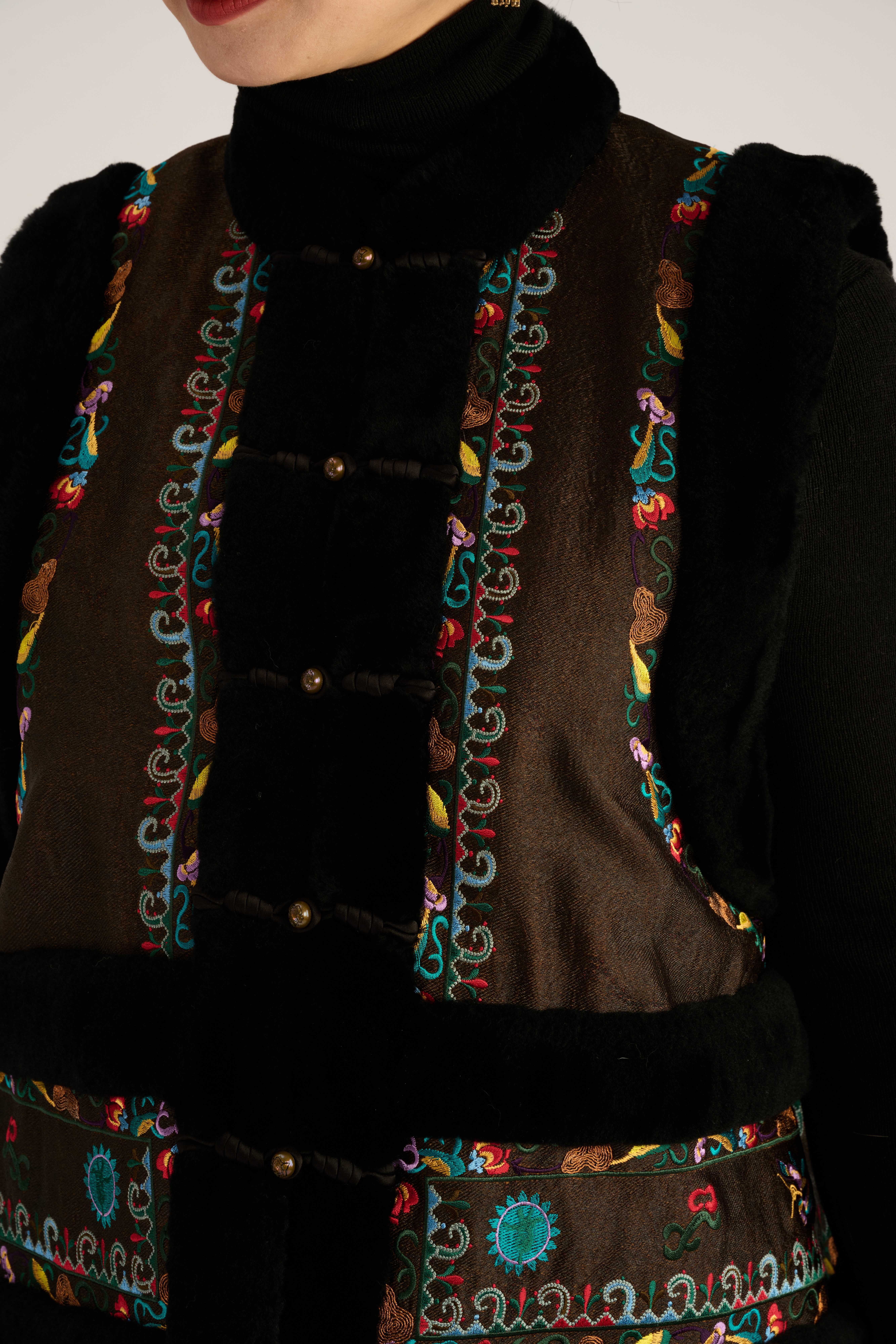 Biri Embroidered Vest