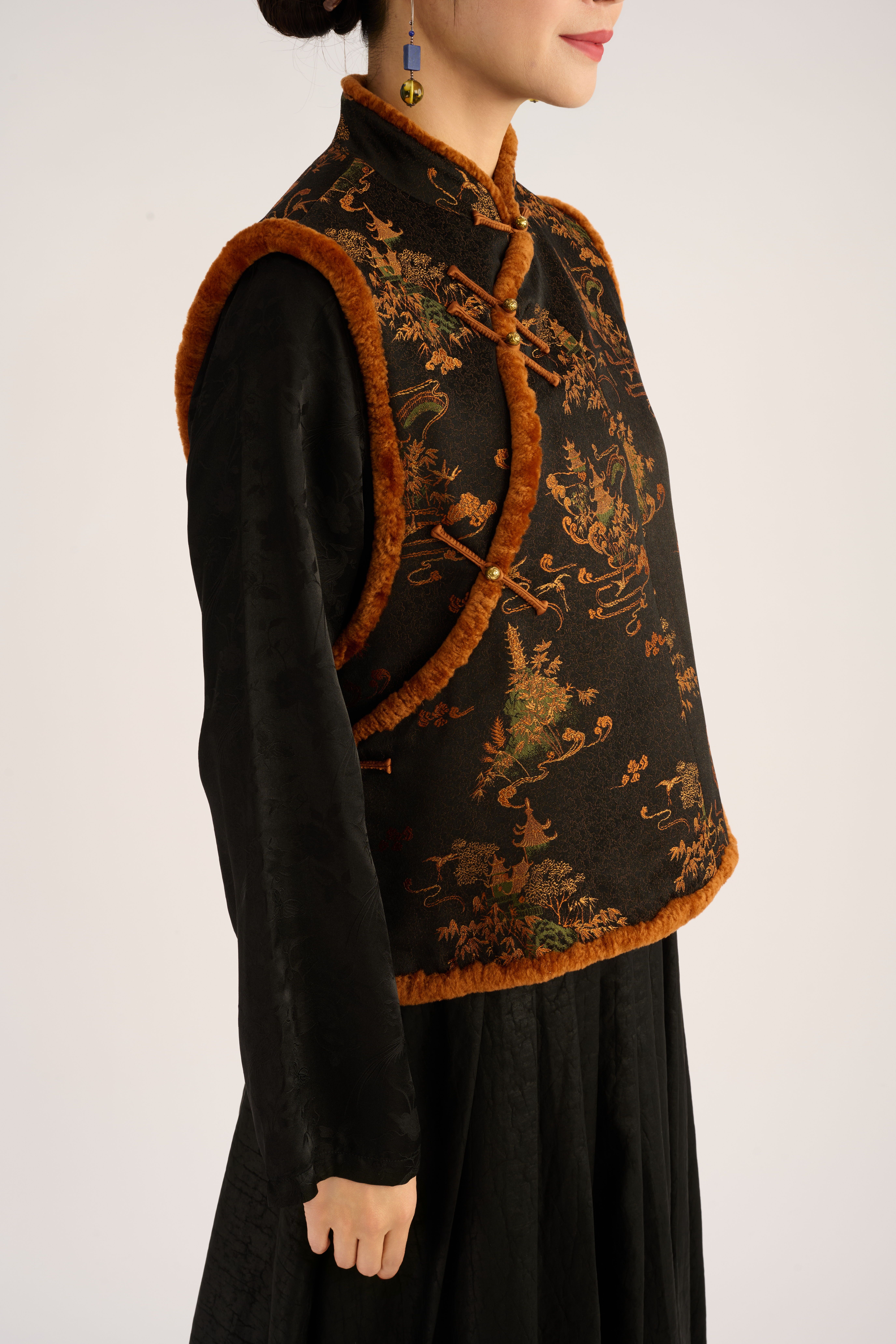 Yungong Embroidered Vest