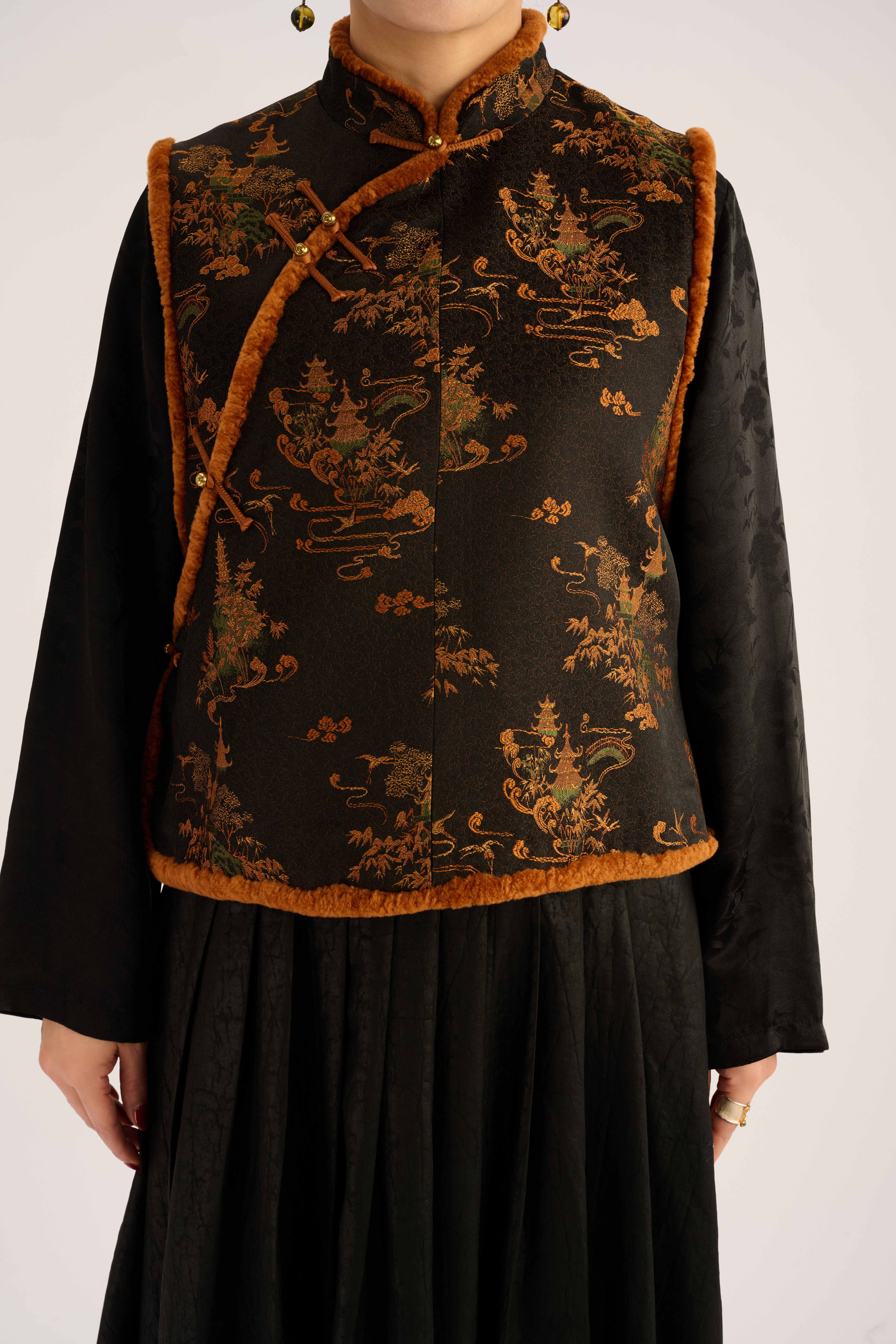 Yungong Embroidered Vest