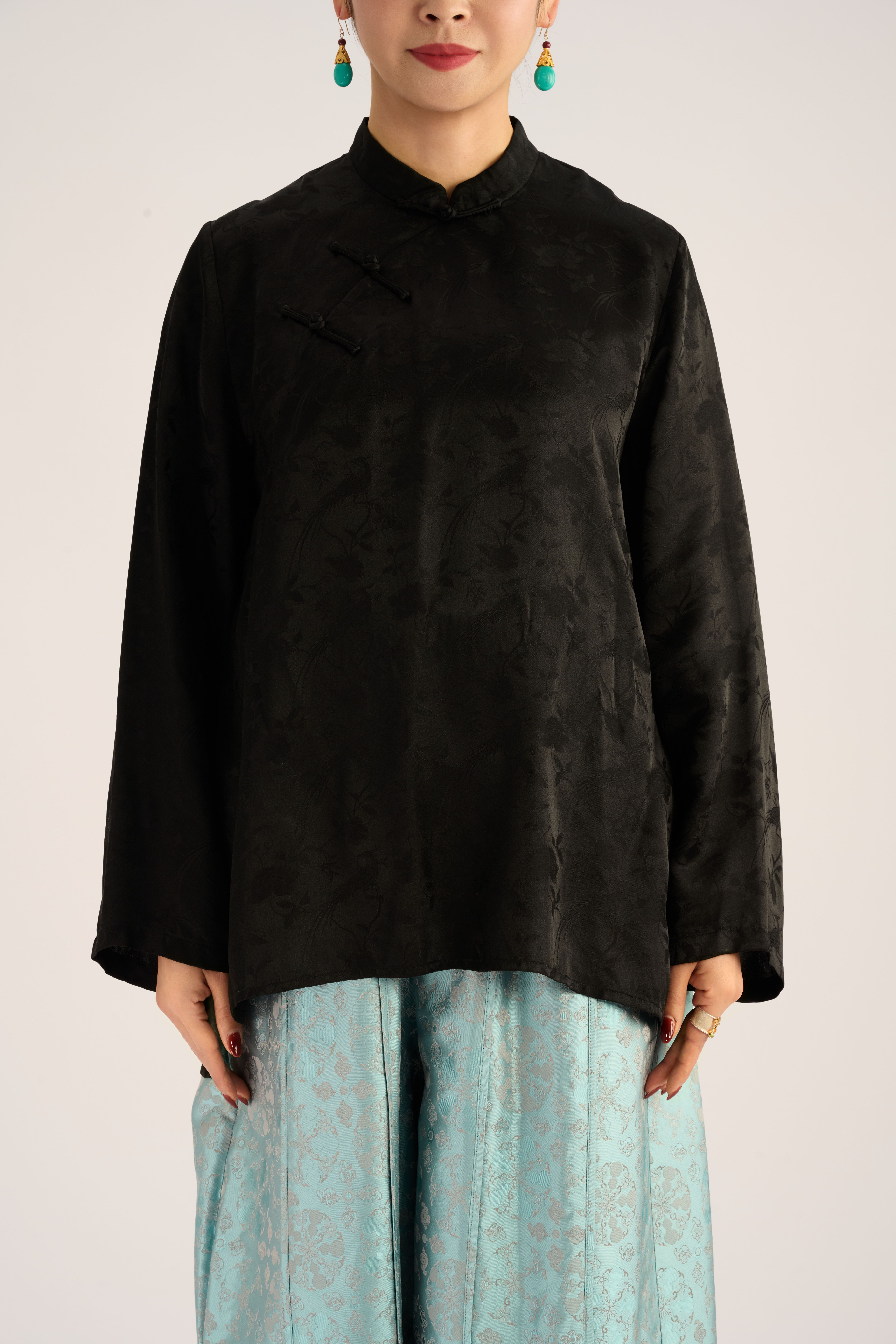 Changye Pattern Blouse