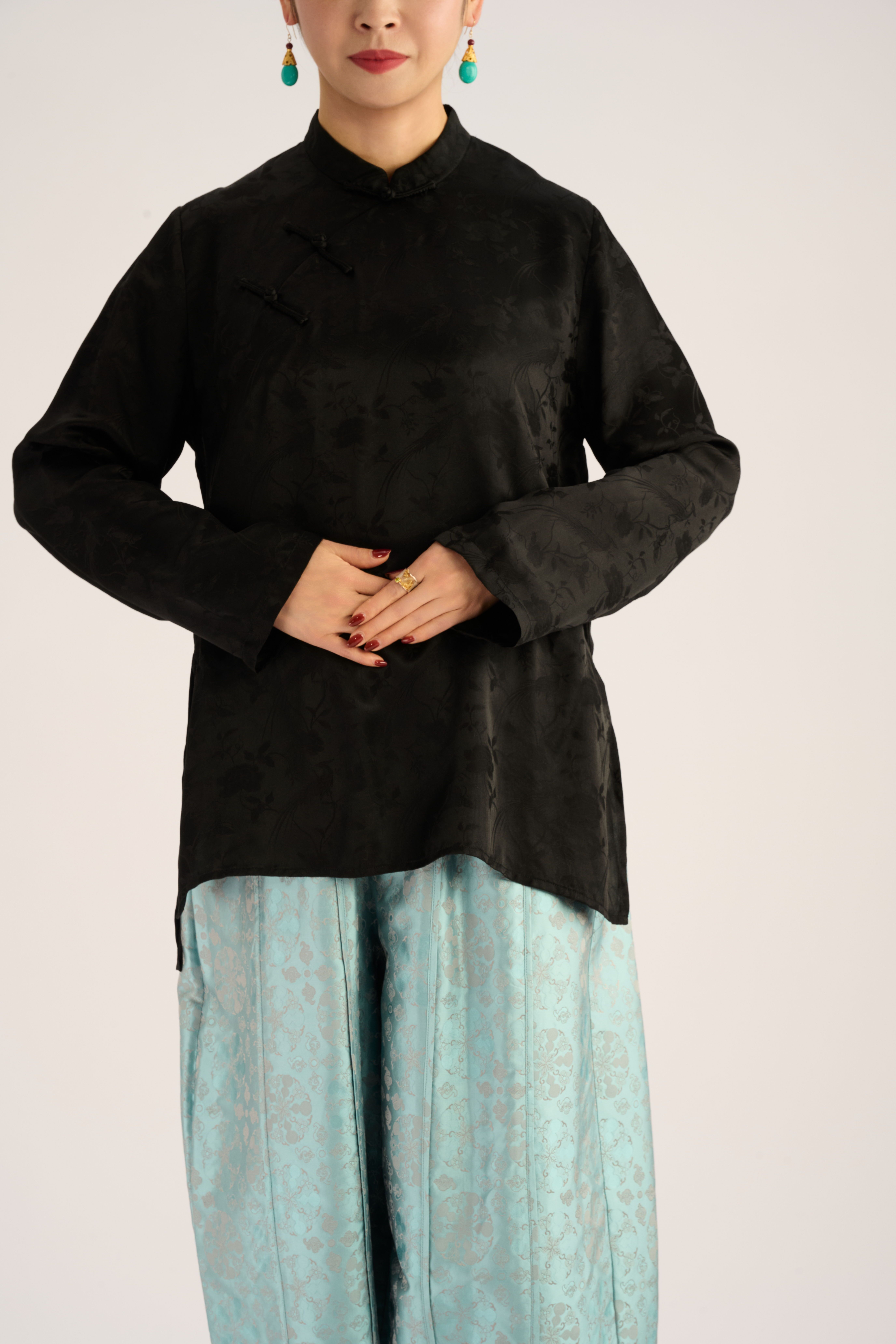 Changye Pattern Blouse