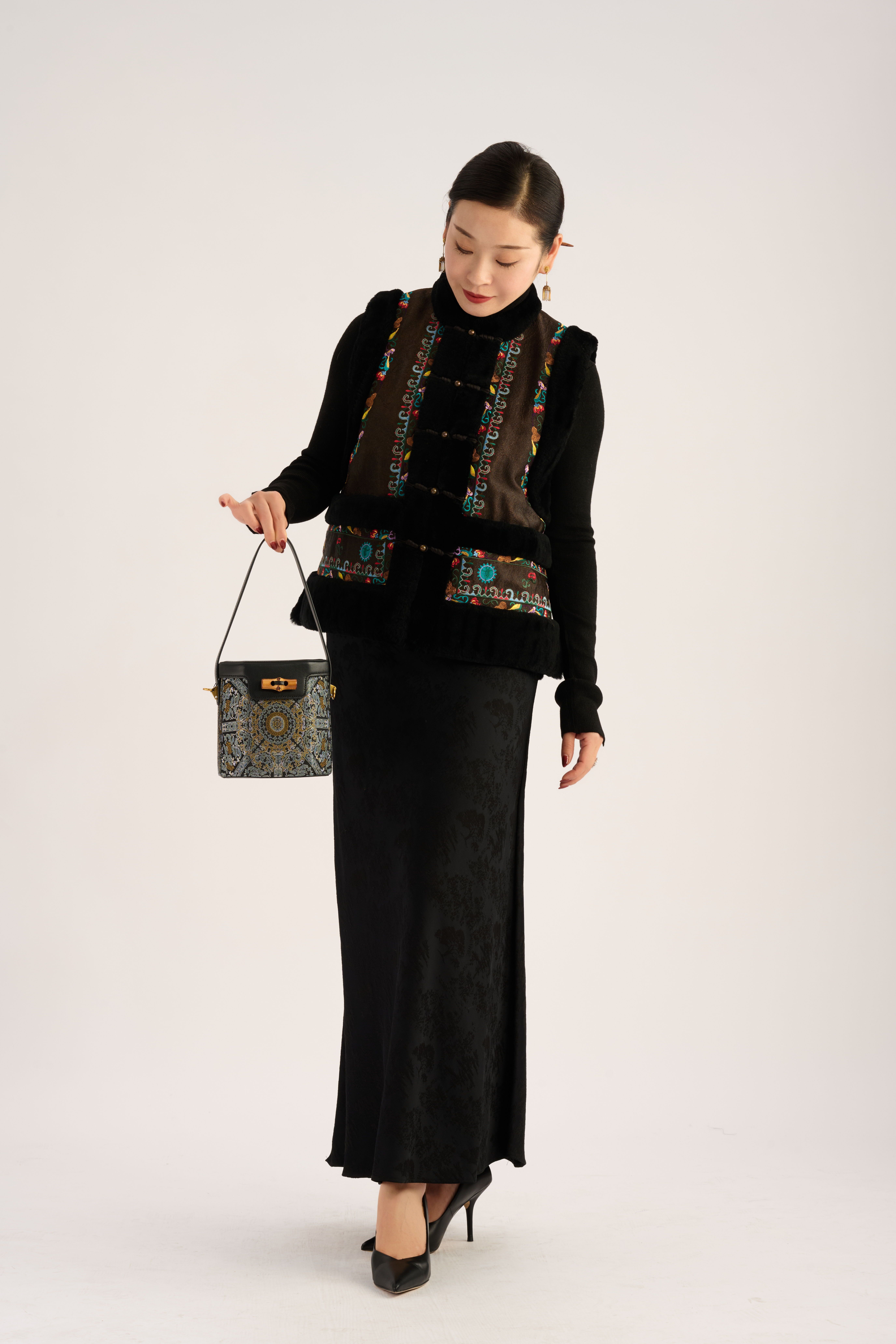 Falun Pattern Handbag