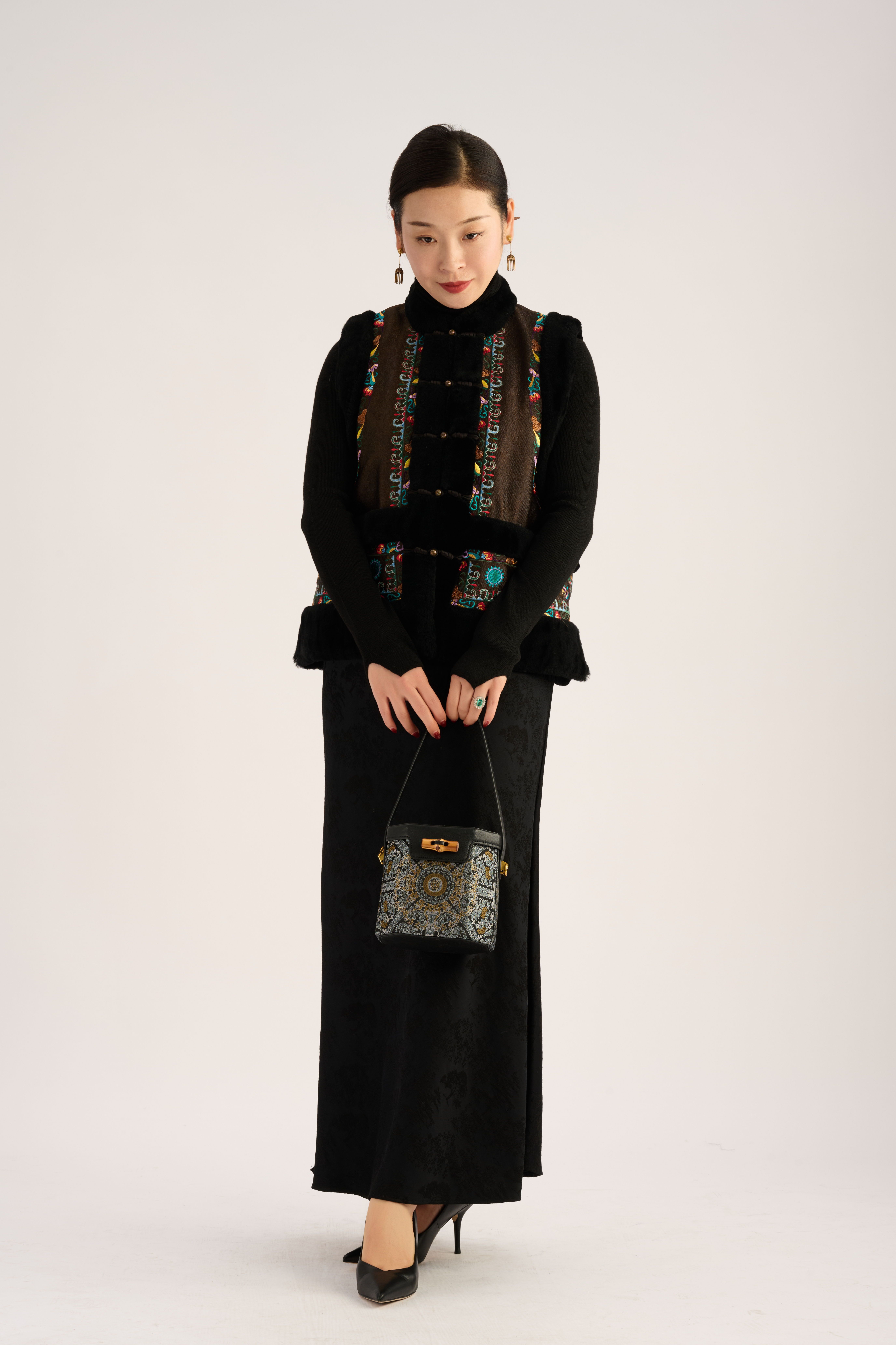 Falun Pattern Handbag