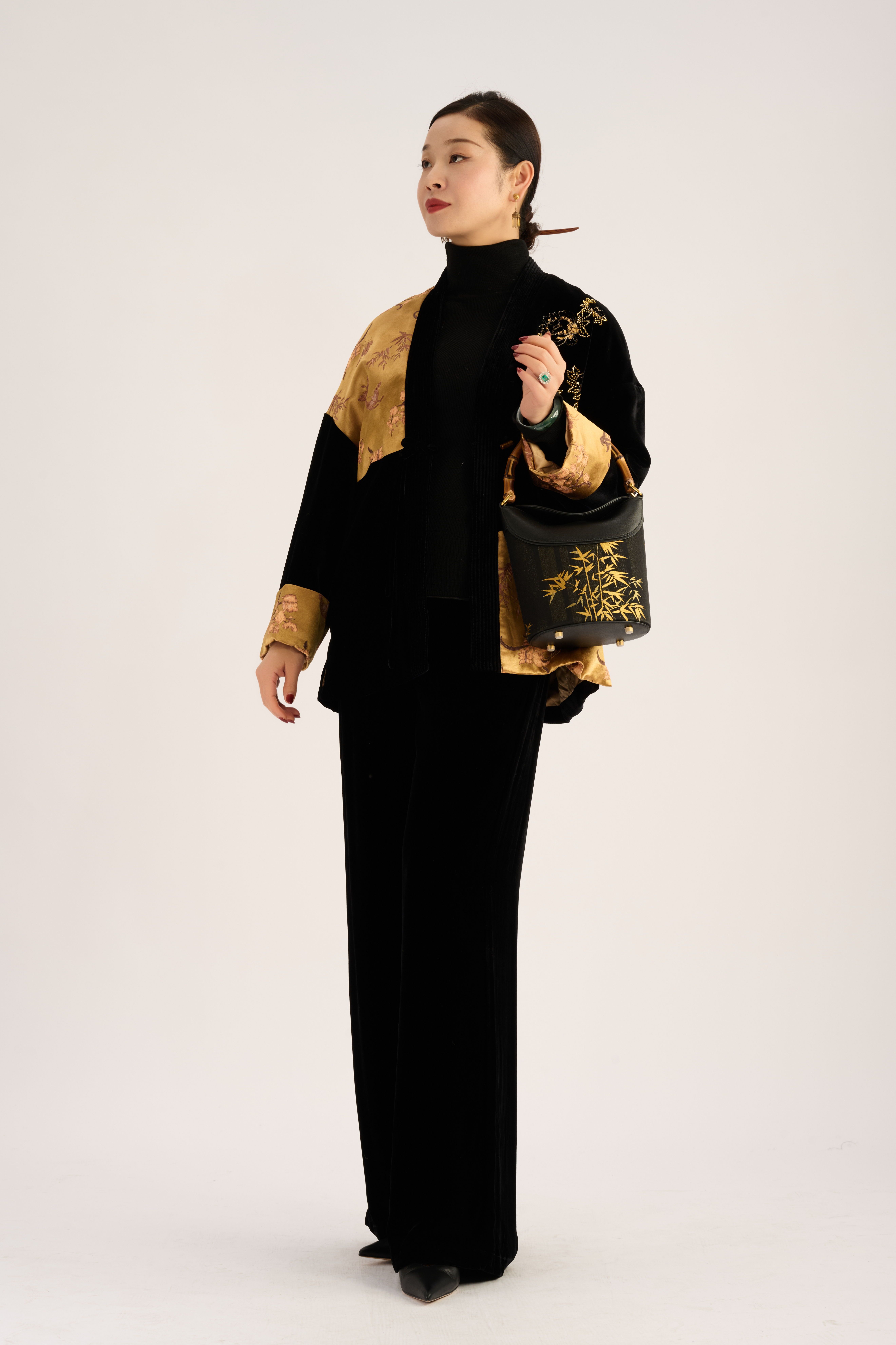 Jinzhu Pattern Handbag