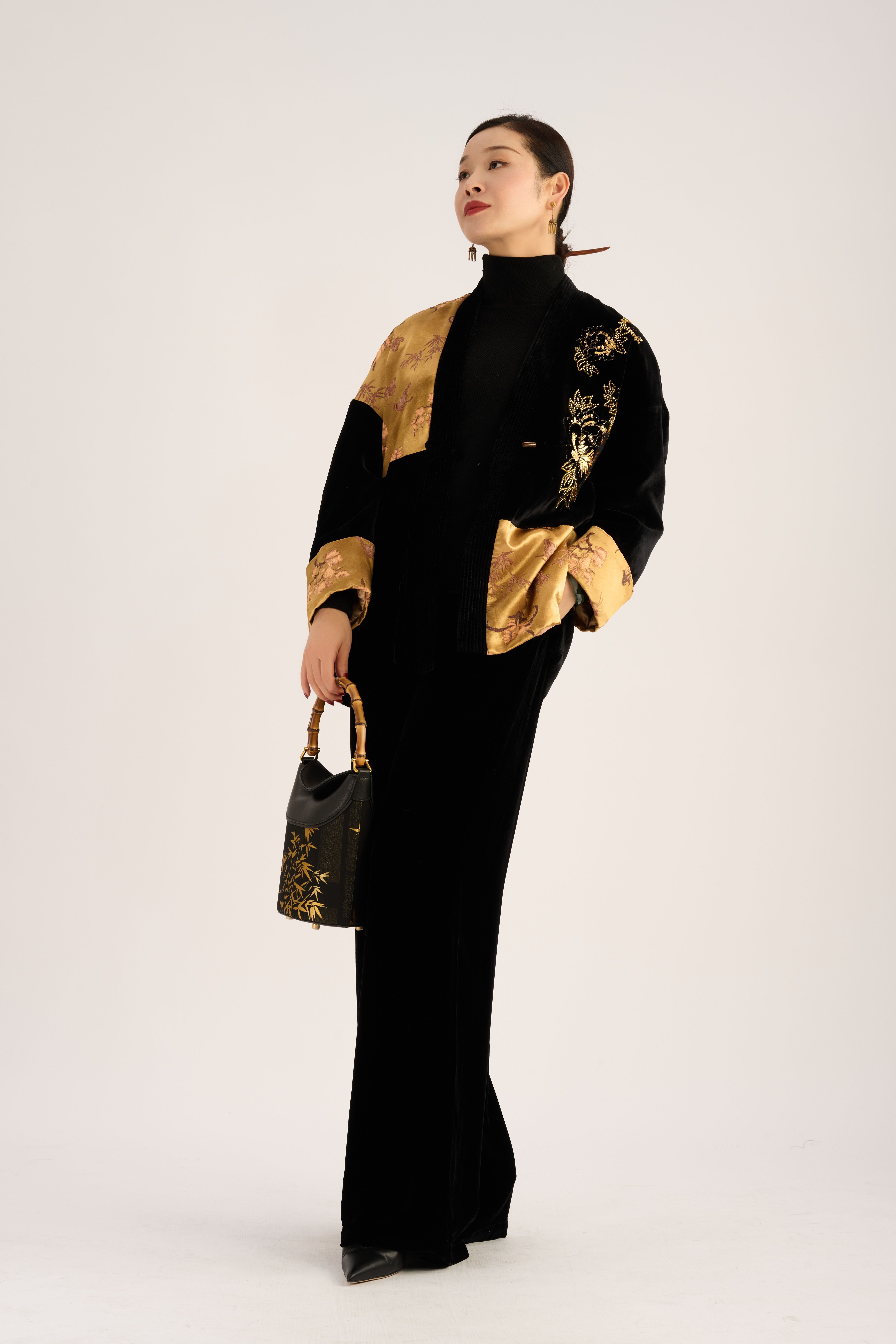 Jinzhu Pattern Handbag