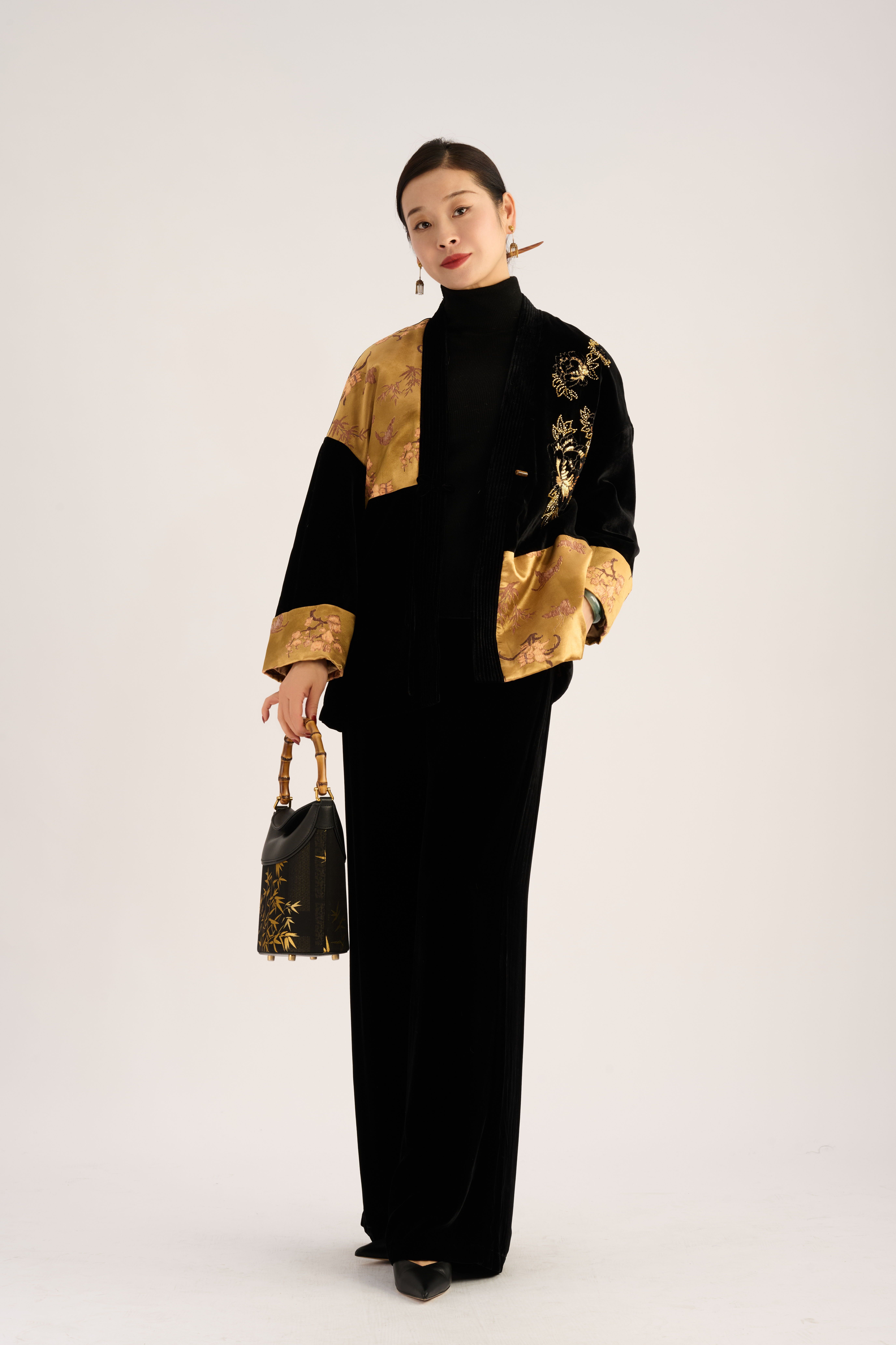 Jinzhu Pattern Handbag