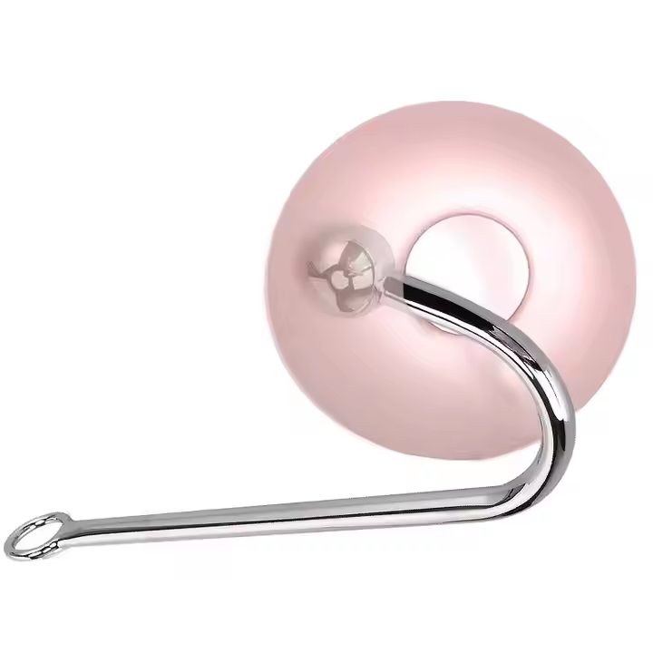 Women's Single Ball Curved Stainless Steel Anal Hook Butt Plug Bondage Gear Sex Toy Juguetes Sexuales Anal Toys