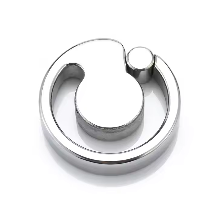 Stainless Steel Male Chastity Device Ball Stretcher Metal Cock Ring