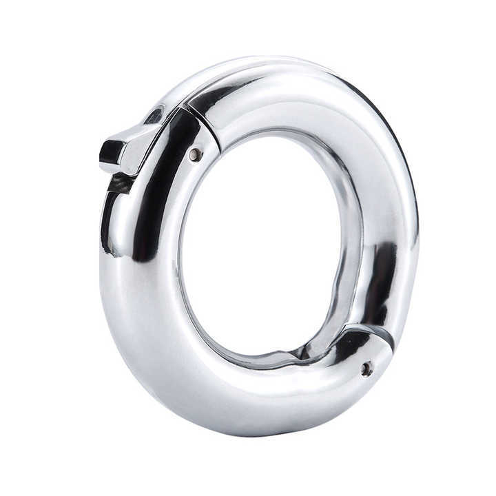 Adjustable Zine Alloy Men's Penis Ring Toy Sex Toy for Male Enhancement and Stretching