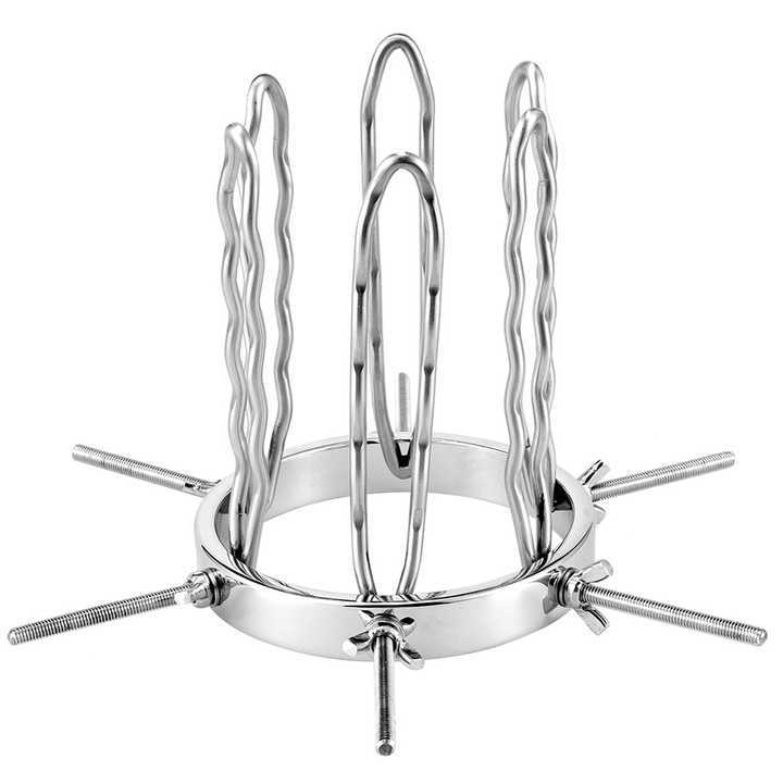 Adjustable Stainless Steel Anal Dilators Metal Anal Toys Women Men Juguetes Sexuales Aluminium Alloy Anal Speculum Butt Plug