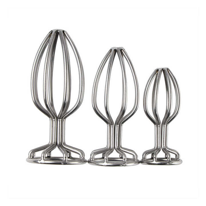 Stainless Steel Adult Butt Plug Set Hollow Anal Toys for Women and Men Sex Toys by Juguetes Sexuales Made of Durable Metal