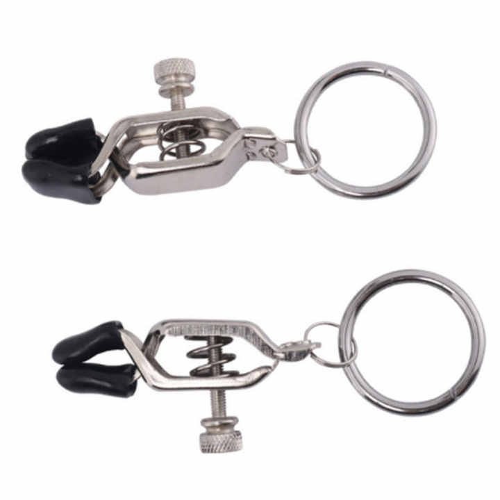 Stainless Steel Nipple Toys for Women Metal Nipple Clamps with Round Ring BDSM-SM Sex Toys Bondage Gear Juguetes Sexuales