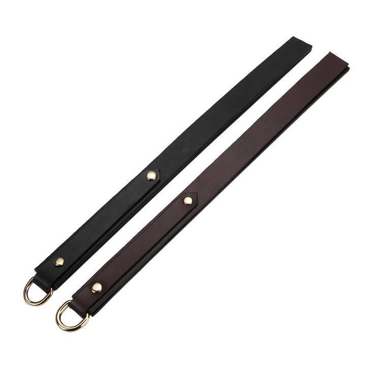 Bondage Gear One Strip Shape PU Leather Paddle Black Bondage Kits with Whip Adult Sex Toys Juguetes Sexuales