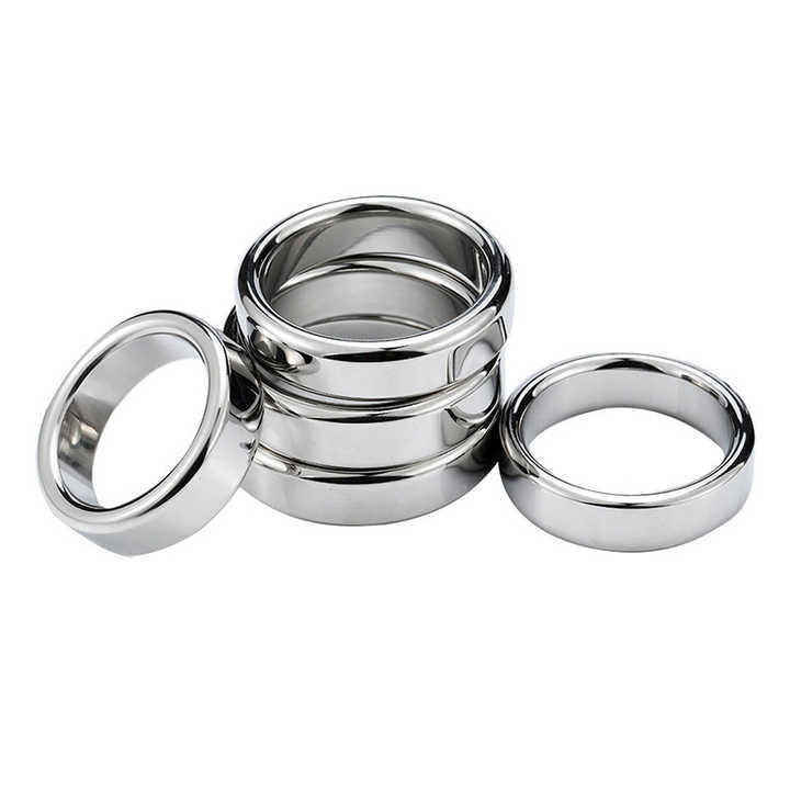 Men's Stainless Steel Cock Ring Delay Ejaculation Sex Toys Penis Ring Toys Juguetes Sexuales Para Hombres