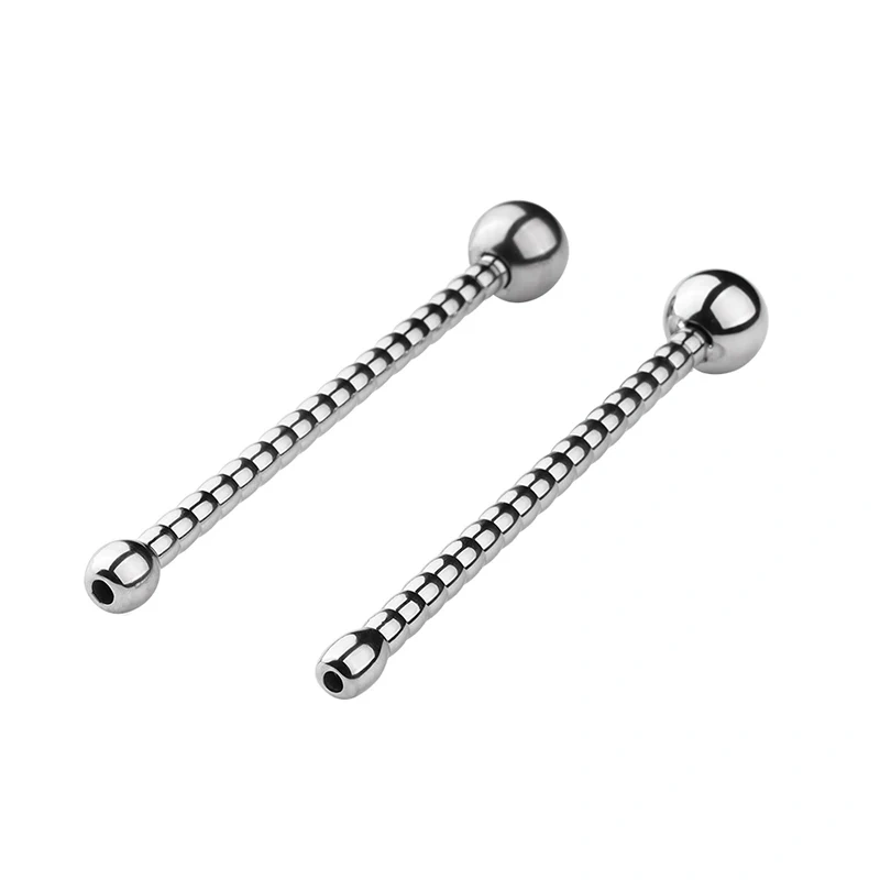 Urethral Dilator Sex Toys for Men Stainless Steel Penis Toys Two Sizes Juguetes Sexuales Urethral Sounds Metal Material