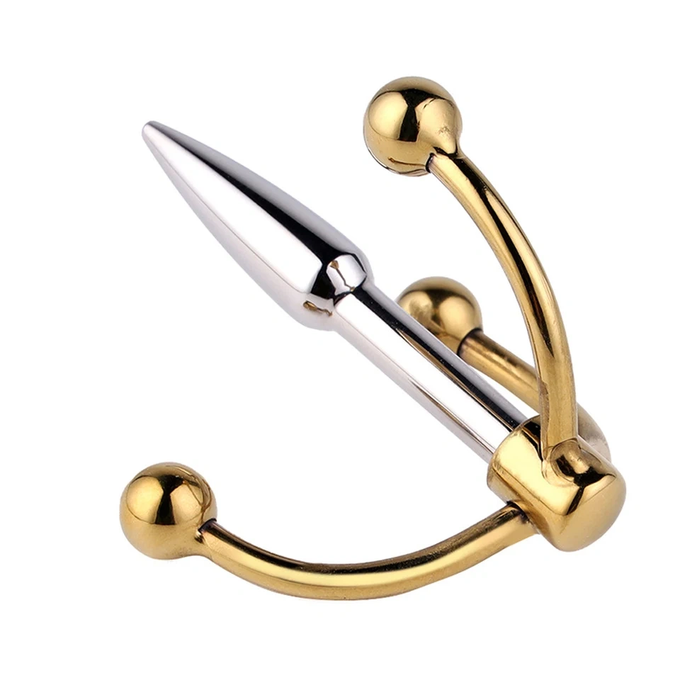 3 Bracket Urethral Sounds Kit Stainless Steel BDSM Penile Toys Sex Toys for Men with Pain Bondage Gear Penis Juguetes Sexuales