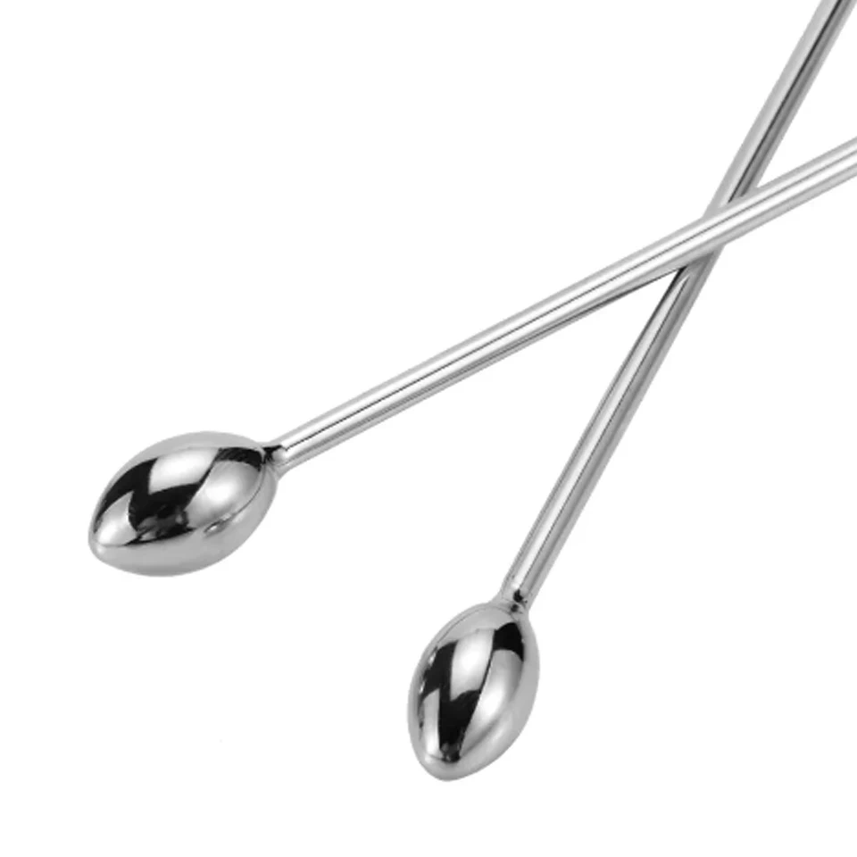 Long Sounding Urethral Stainless Steel Penile Toys BDSM Urethral Sounds Set Bondage Gear Sex Toys for Men