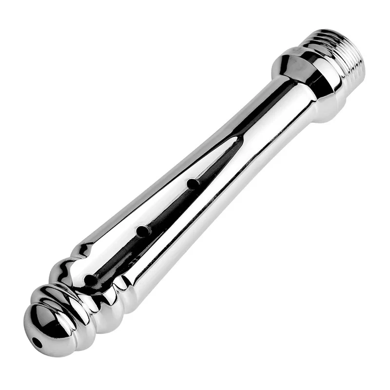 Aluminum Alloy Anal Shower Douche Vaginal Sex Toys Streamline Conduit Design Butt Plug for Women and Men Juguetes Sexuales