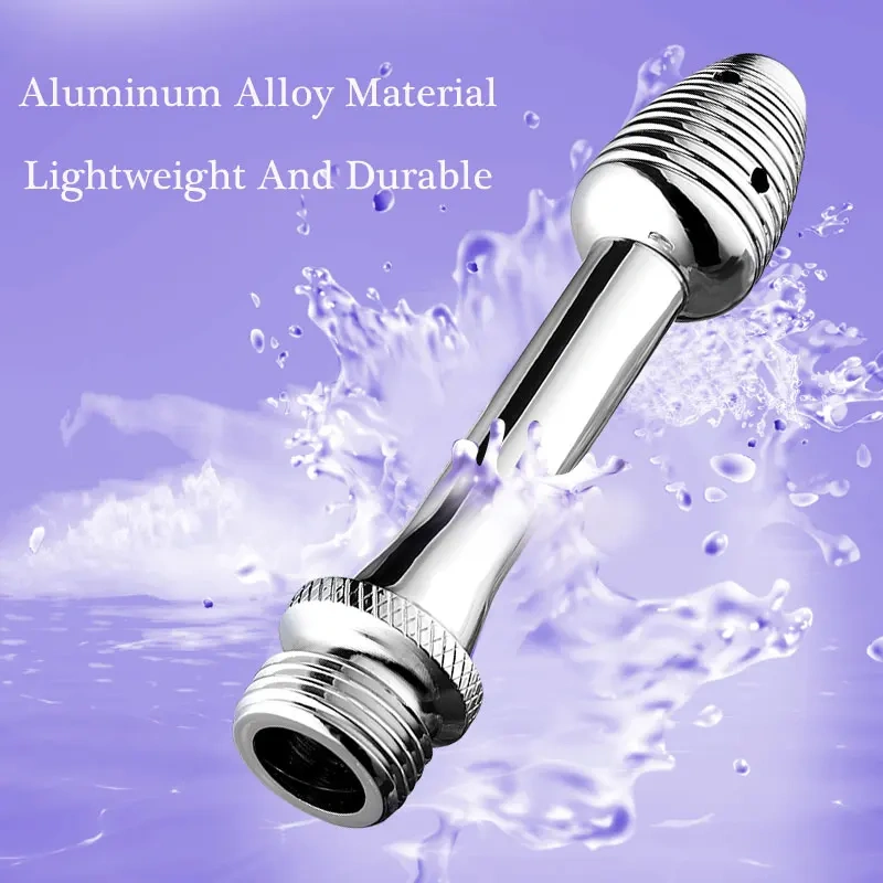 Aluminum Alloy Anal Vaginal Water Spray Douche Sex Toy Men/Women's Butt Plug Juguetes Sexuales Anal Douche Sex Toys