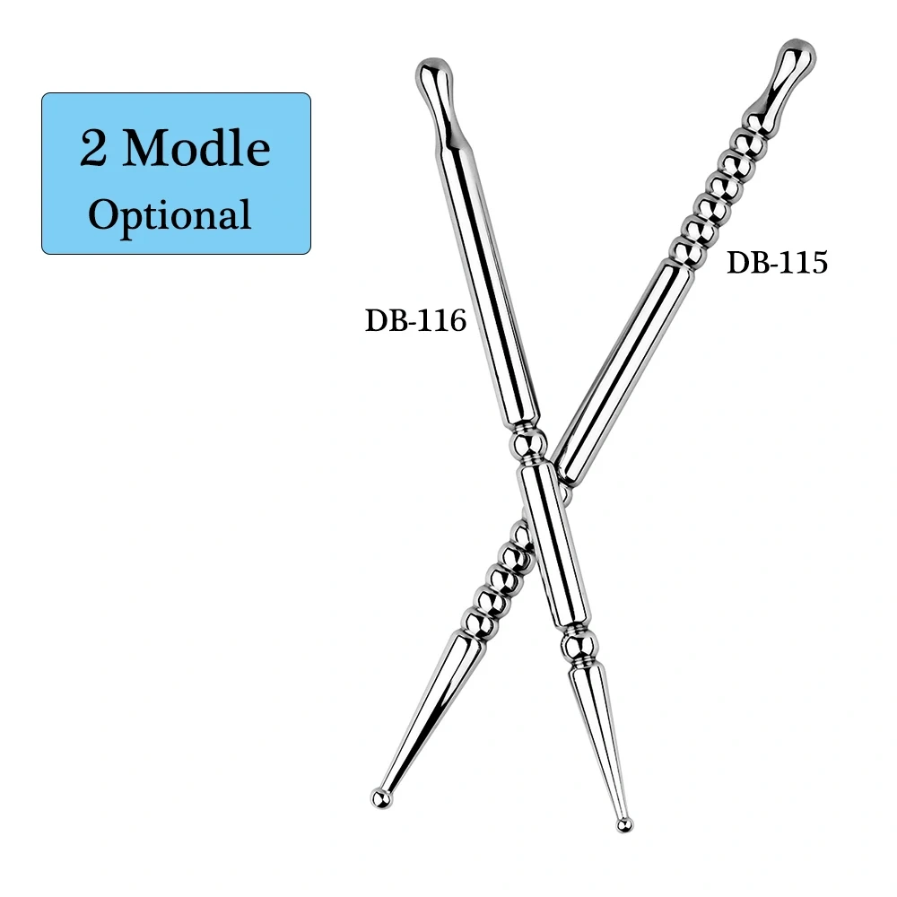 Stainless Steel Double Head Penis Plug Urethral Sounds Bdsm Sex Toys Kit for Men Bondage Gear with Juguetes Sexual