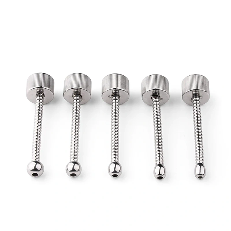 5 Size Stainless Steel Penes Plug Urethral Sounds Sounding Sex Toys for Men Juguetes Sexuales Bondage Gear