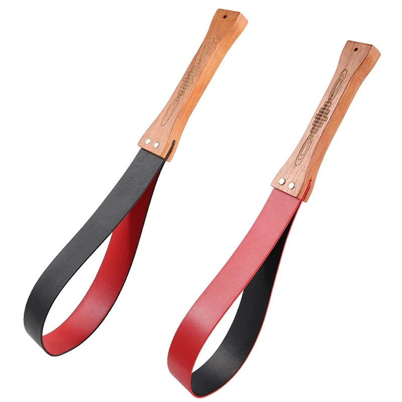 PU Leather Paddle Bondage Gear Kit with Different Sizes Wood Handle Adult Sex Toys Juguetes Sexuales