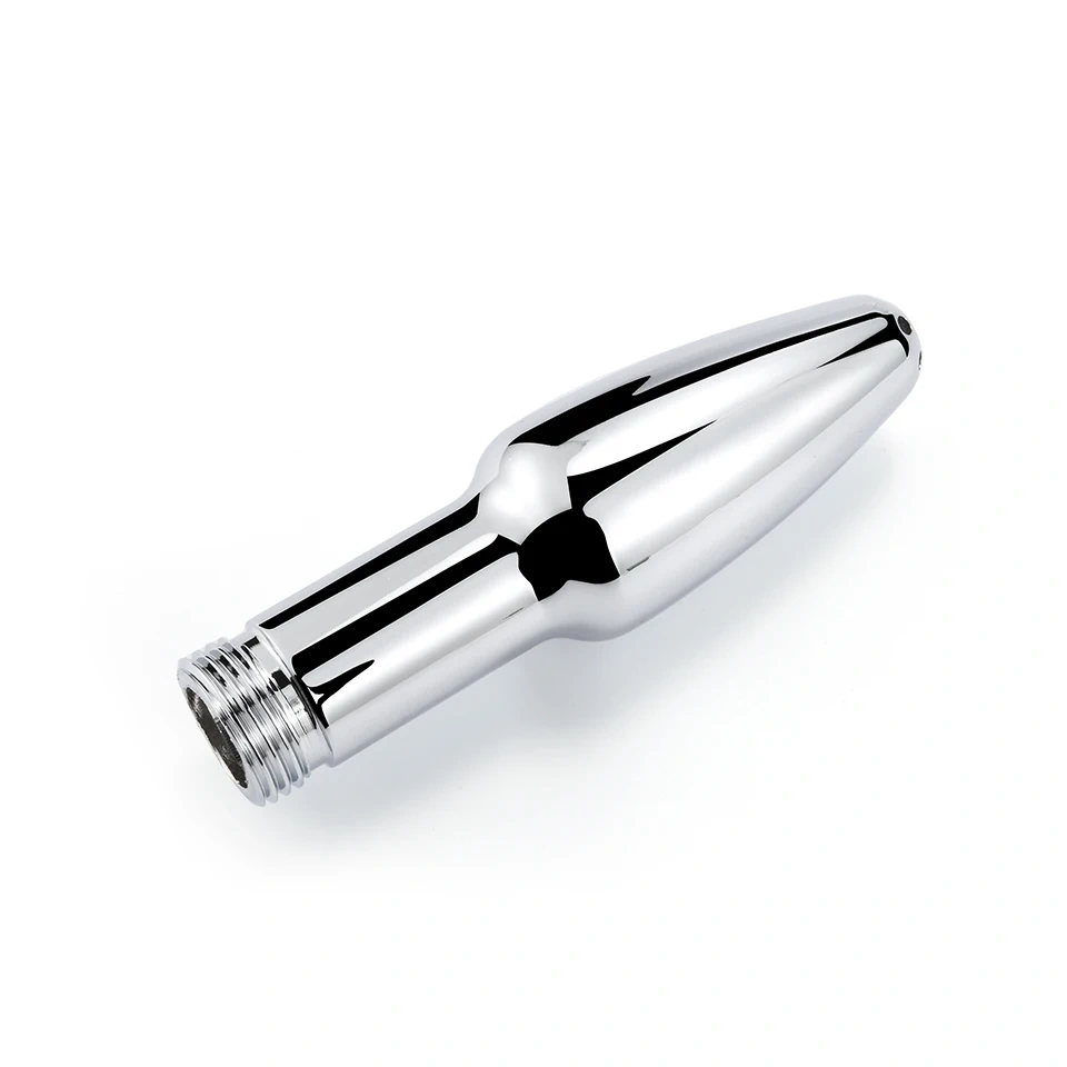 Aluminium Alloy Metal Douche Anal Toys Enema Nozzle Probe Anal Cleaning Shower Head Adult Sex Toy Juguetes Sexuales