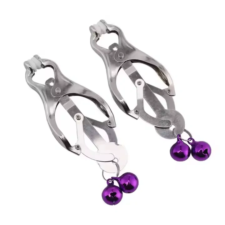 Bell Metal Nipple Clamps for Women and Men BDSM Bondage Gear and Sex Toys Juguetes Sexuales Juguetes Sexuales