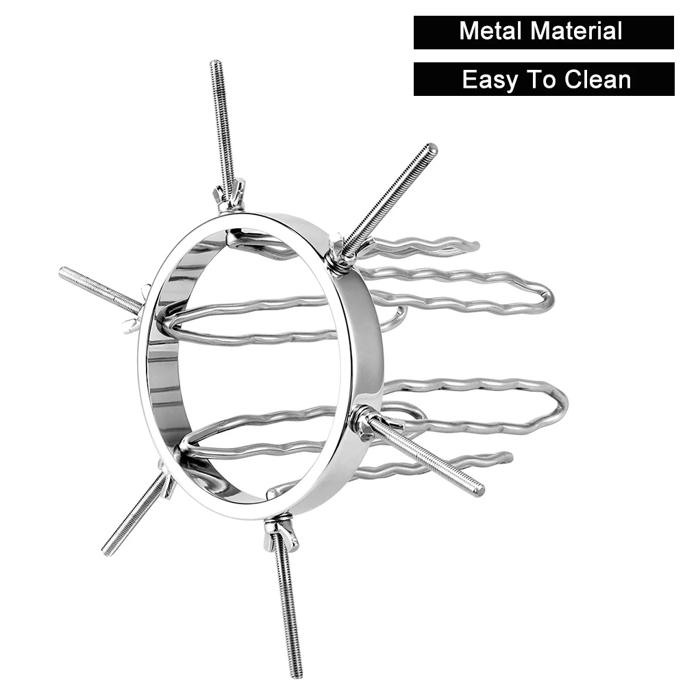 Adjustable Stainless Steel Anal Dilators Metal Anal Toys Women Men Juguetes Sexuales Aluminium Alloy Anal Speculum Butt Plug