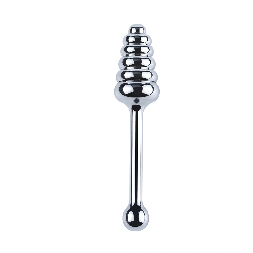 Fun Lover Shape Anal Plug Aluminum Alloy Butt Jewel Sex Toys for Men and Women Metal Material