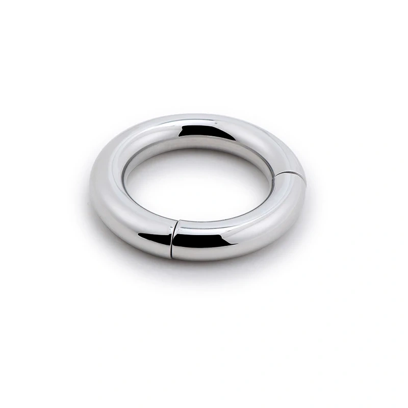 Magnetic Weighted Penis Cock Ring Stainless Steel Sex Toy for Men Magnetic Ball Stretcher Juguetes Sexuales Juguetes Sexuales