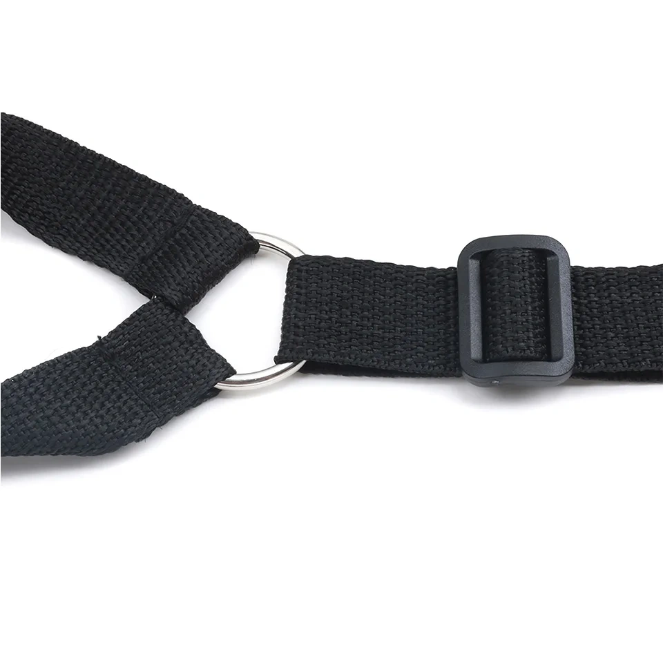 Bondage Gear Black Adult Sex Toys Variety of Bed Restraint Design Bondage Belt and Handcuff Kits BDSM Accessories
