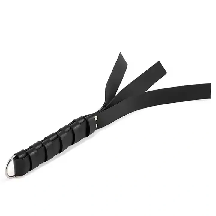Bondage Gear Adult Sex Toys Kit PU Leather Single Strip Shape Paddle with Whip Black Juguetes Sexuales BDSM Mask
