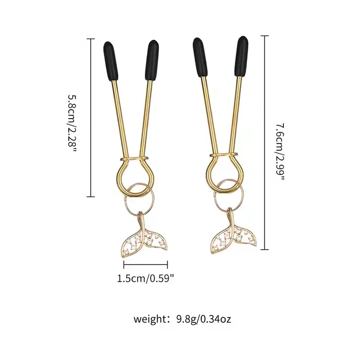 Wholesale Sexy SM Toys Nipple Clamps and Clit Clamps Erotic Jewelry for Women's Nipple & Clit Wholesale Sex Toys