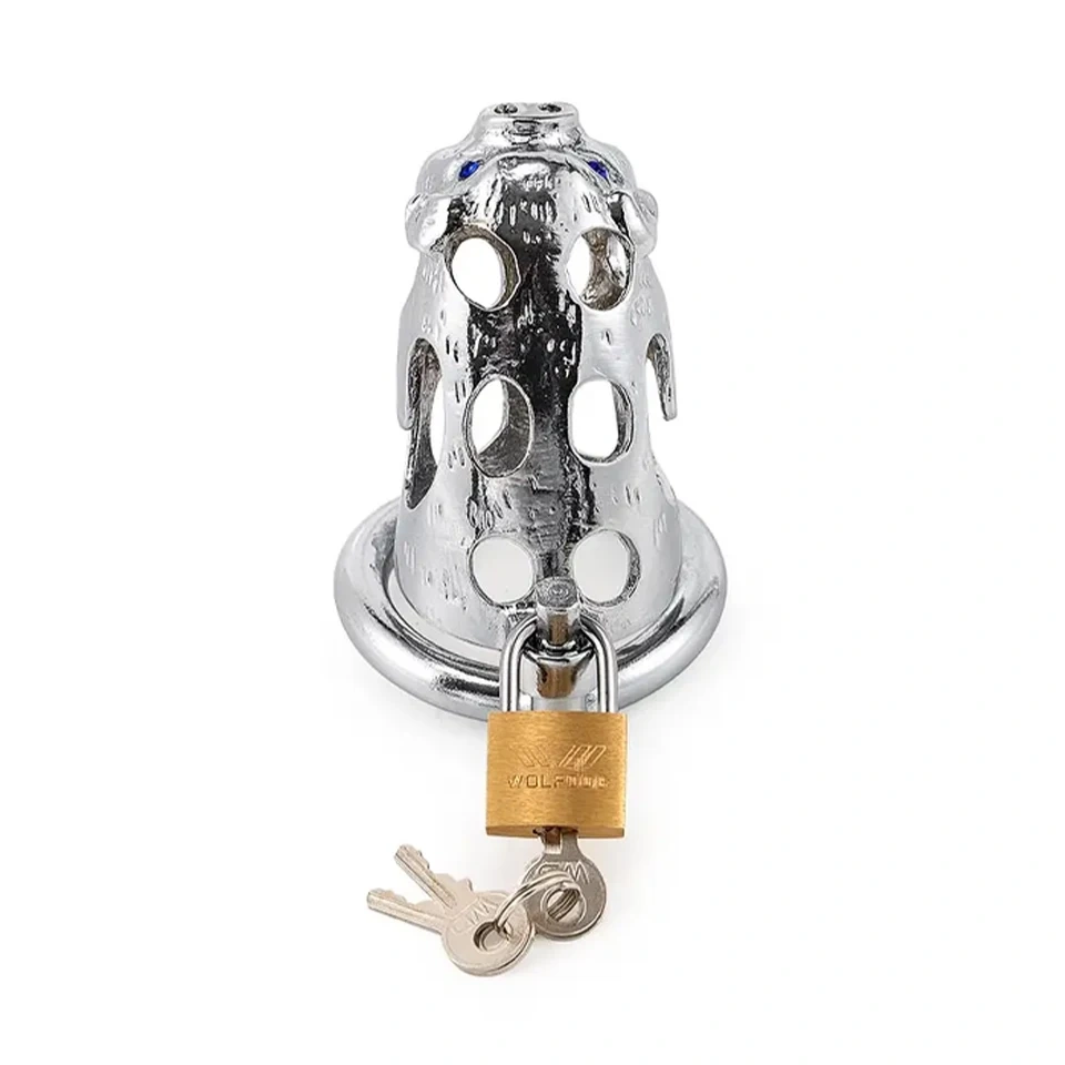 Chinese Zodiac Pig Chastity Cage 3 Size Ring Male Chastity Device Penis Lock Toys Men Stainless Steel Sex Toy Juguetes Sexuales