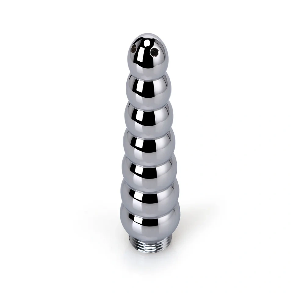 Aluminium Alloy Sex Shower Douche Head System Vaginal Anal Cleaner Enema with Toys Juguetes Sexuales