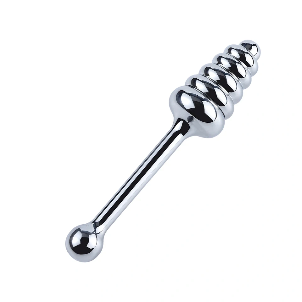 Fun Lover Shape Anal Plug Aluminum Alloy Butt Jewel Sex Toys for Men and Women Metal Material