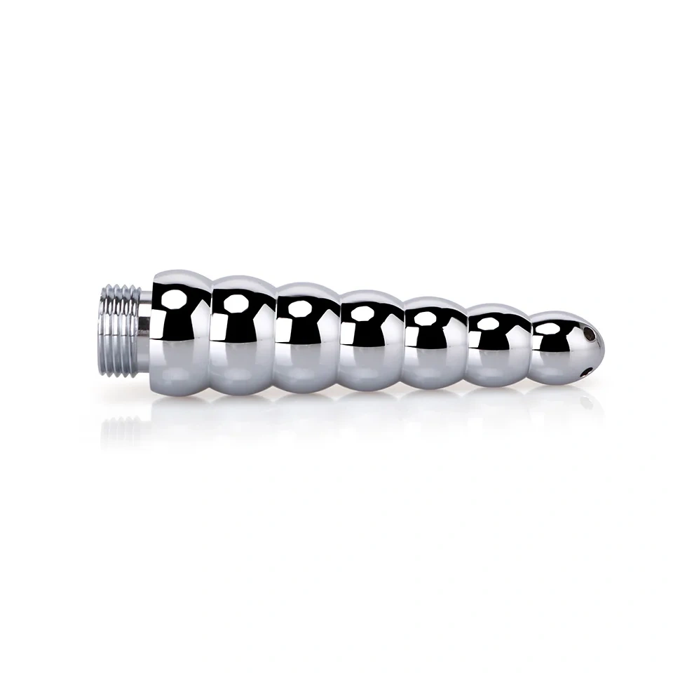 Aluminium Alloy Shower Enema System Vaginal Anal Cleaner Sex Douche Head Butt Plug Toys Juguetes Sexuales