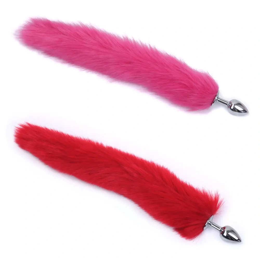 Long Fox Tail Butt Plug Anal Sex Toys for Women Cosplay Inspired Colorful Sex Toys Juguetes Sexuales