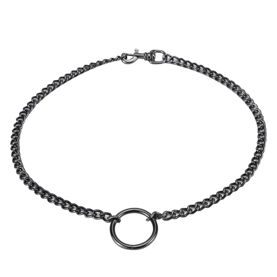 Bondage Gear Adult Sex Toys Kit Grey Metal Chain Collar with Leash Harness BDSM Features for SM Relationships