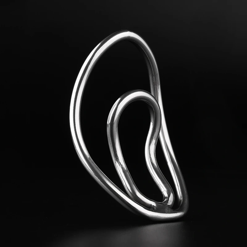 Wholesale Stainless Steel Penis Ring Toys Metal Cock Clamps Scrotum Scaler Sexual Toys for Men Juguetes Sexuales